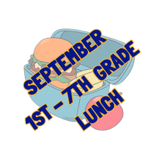 Sep.  1st – 7th Grade